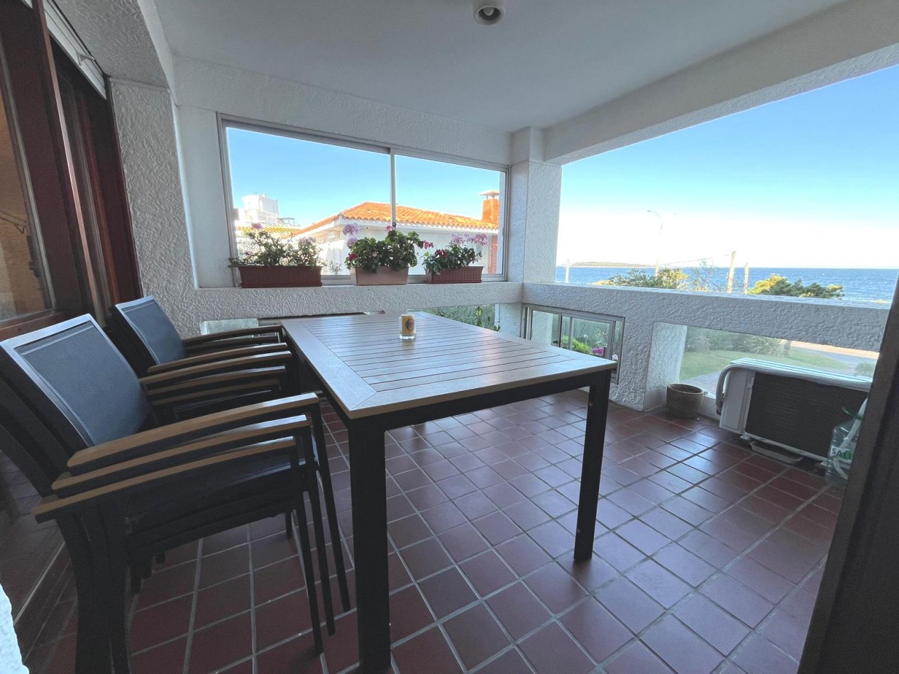 DEPARTAMENTO EN VENTA FRENTE AL MAR EN PUNTA DEL ESTE - URUGUAY  2 DORMITORIOS 2 BAÑOS COCHERA AMENITIES  