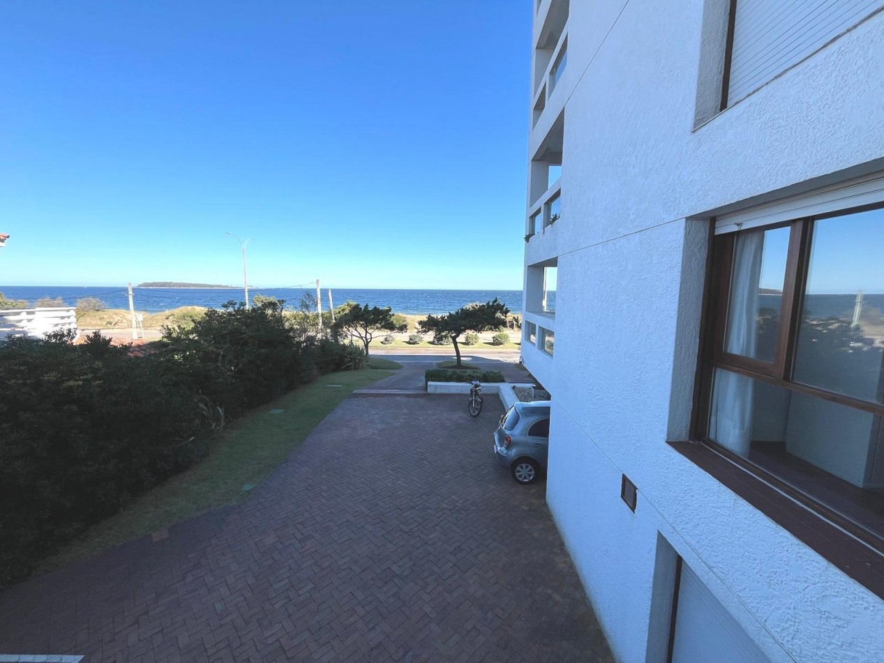 DEPARTAMENTO EN VENTA FRENTE AL MAR EN PUNTA DEL ESTE - URUGUAY  2 DORMITORIOS 2 BAÑOS COCHERA AMENITIES  