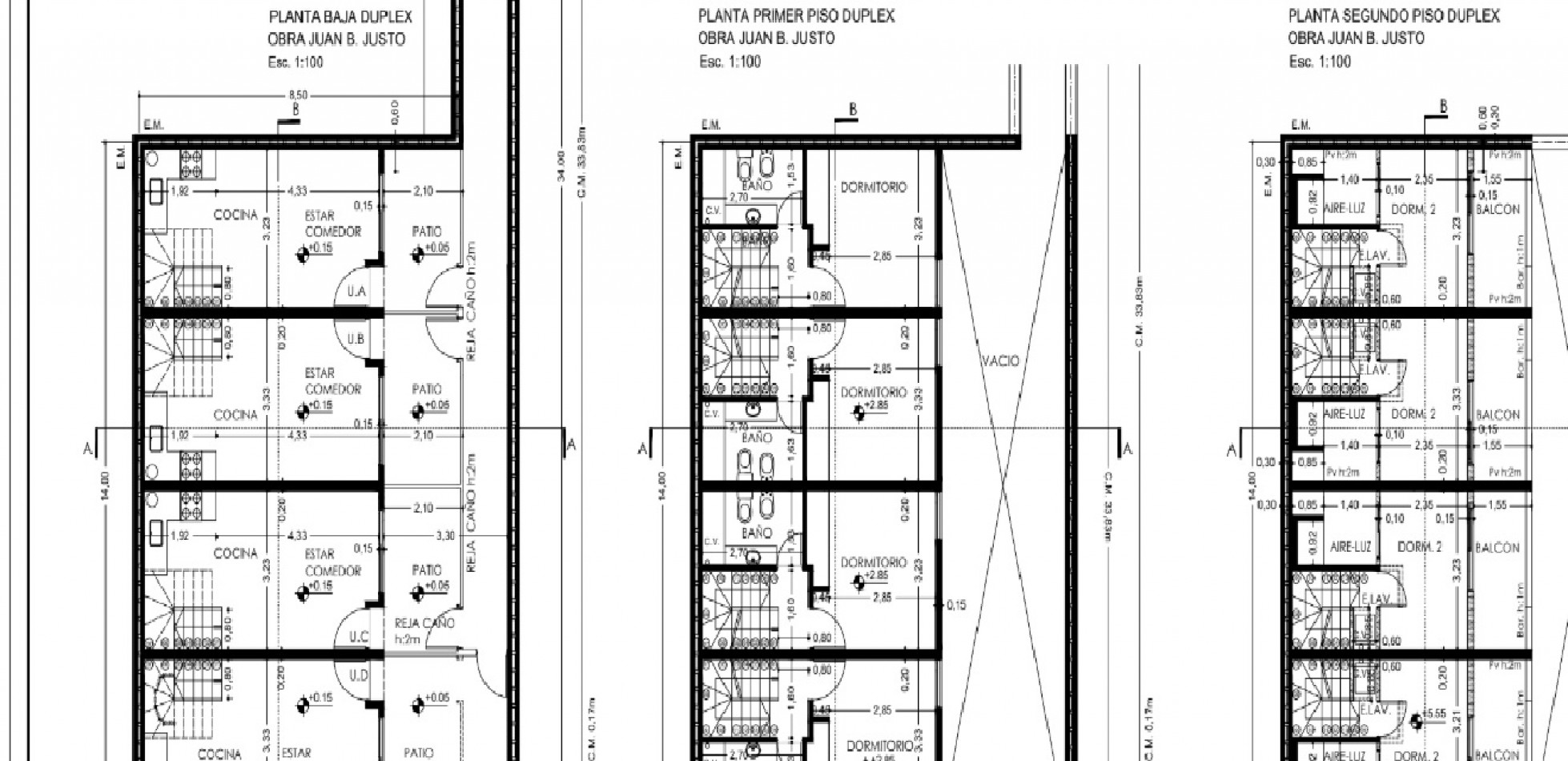 VENTA DEPARTAMENTO   2 DORMITORIO - ZONA  ALBERDI  J. B. JUSTO 1700  - A ESTRENAR  LUMINOSO - PATIO y PARRILLERO 
