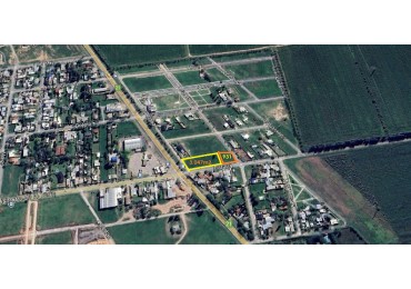 Venta de lotes s/Ruta 21 uso comercial o residencial.  Se pueden subdividir desde los 300m2 